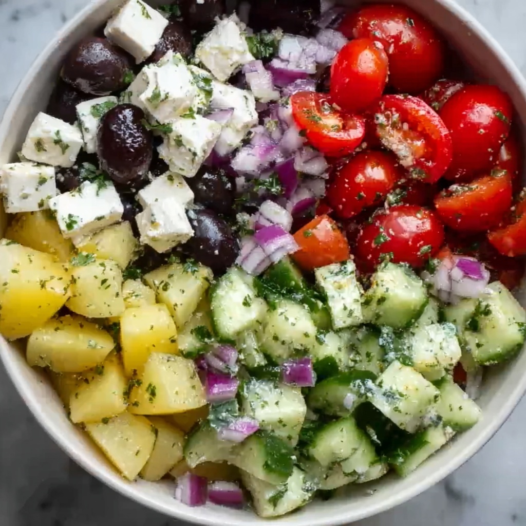 Greek Salsa with Feta, Kalamata Olives, and Fresh Herbs Recipe - Recipe Image