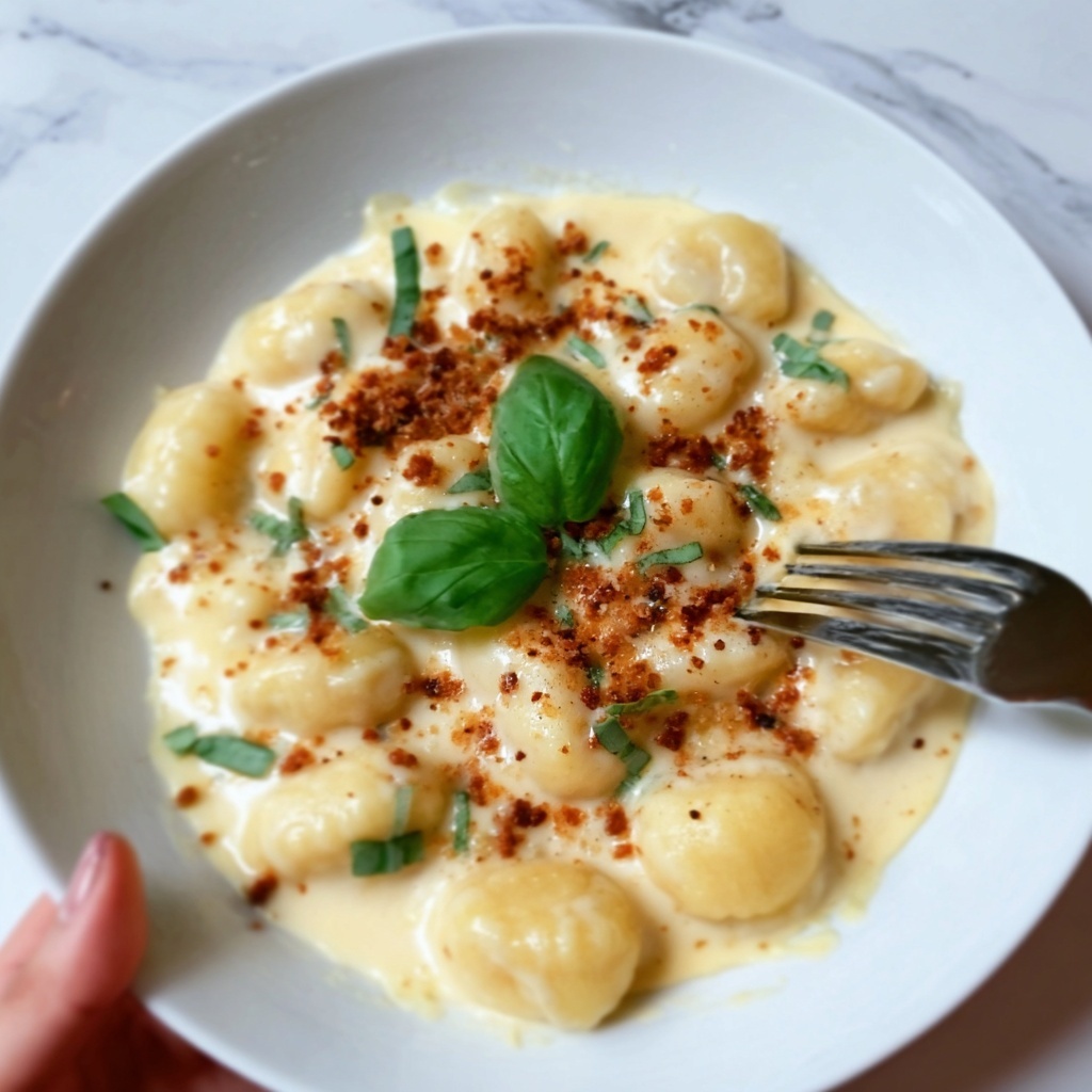 Smoked Gouda Gnocchi Mac and Cheese Recipe - Recipe Image