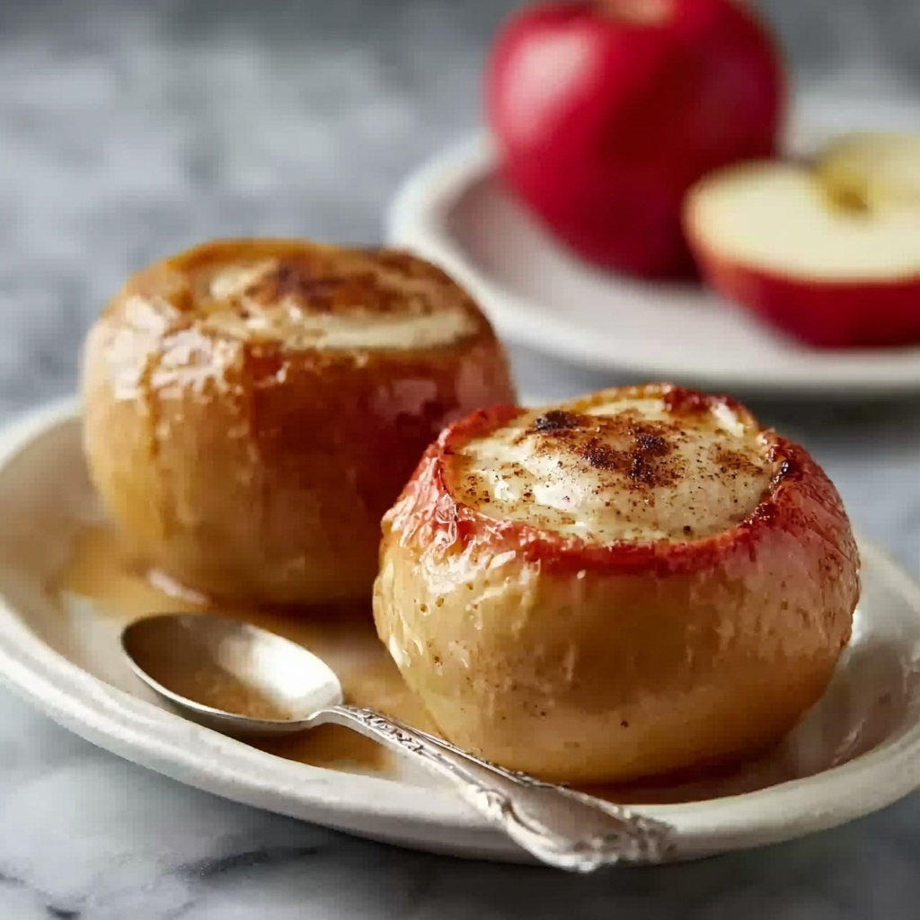 Almond Butter Baked Apples Recipe - Recipe Image