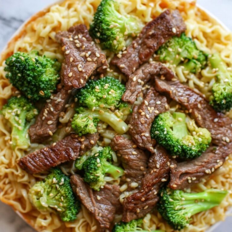 Beef and Broccoli Ramen Stir Fry Recipe