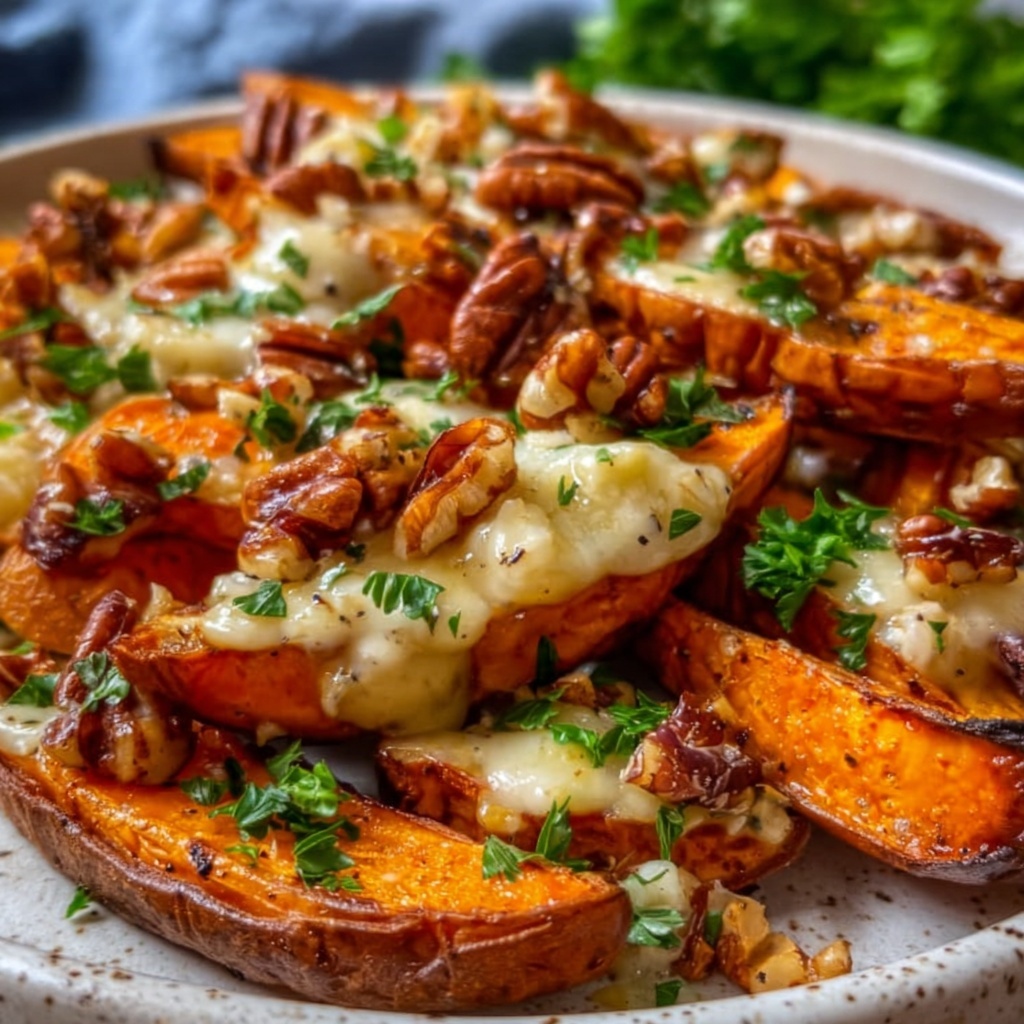 Roasted Sweet Potato Salad with Cranberries, Pecans, and Feta Recipe - Recipe Image