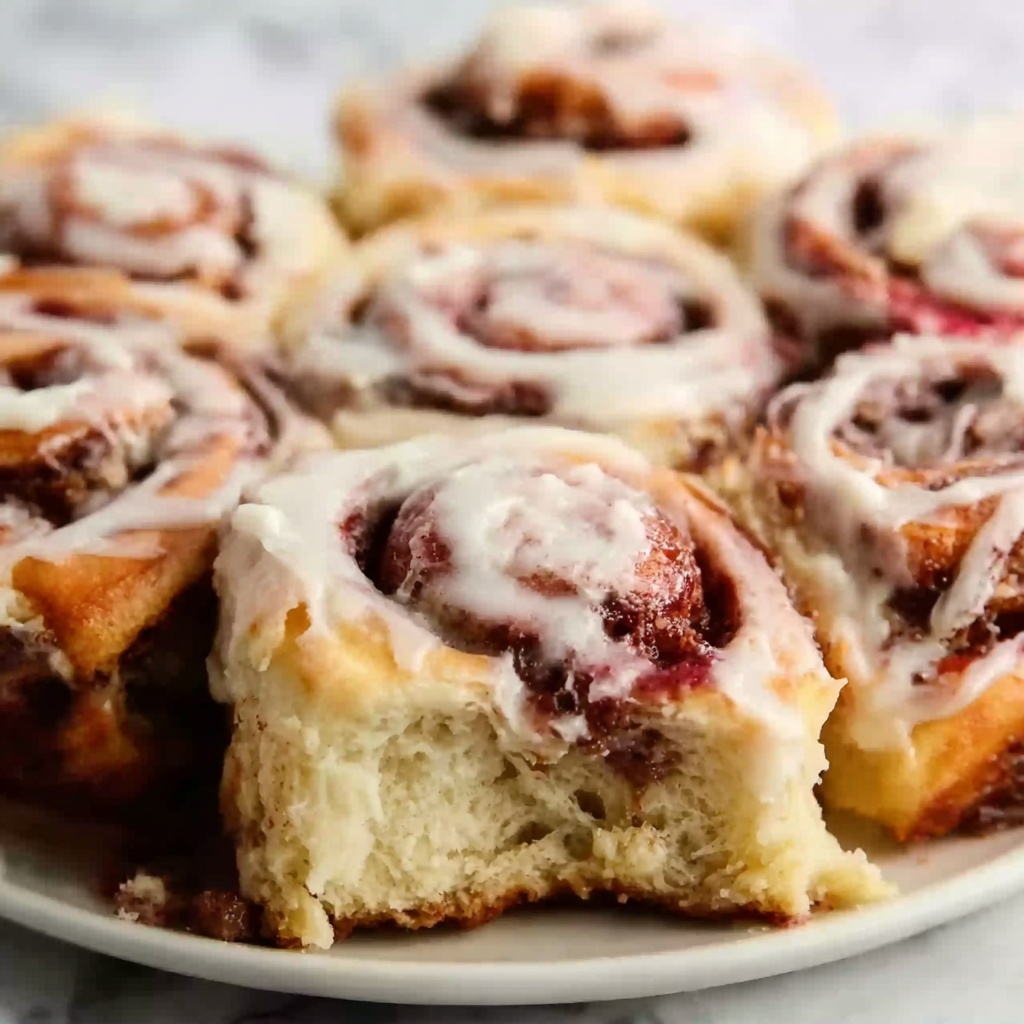 Strawberry Cinnamon Rolls Recipe - Recipe Image