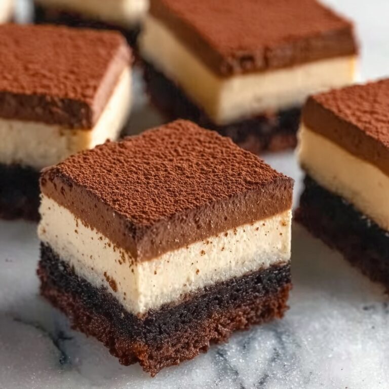 Tiramisu Brownies Recipe