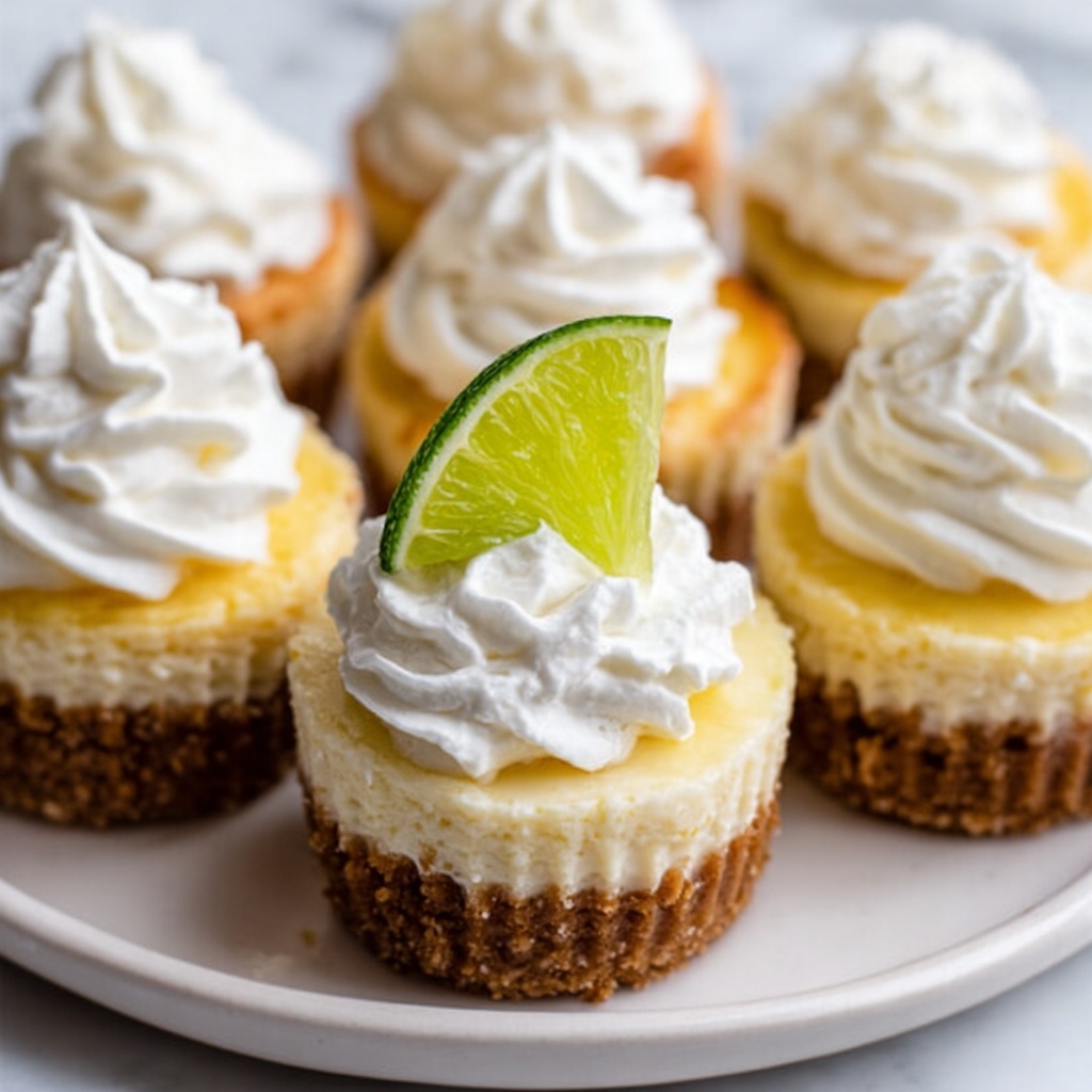 Mini Margarita Cheesecakes Recipe - Recipe Image