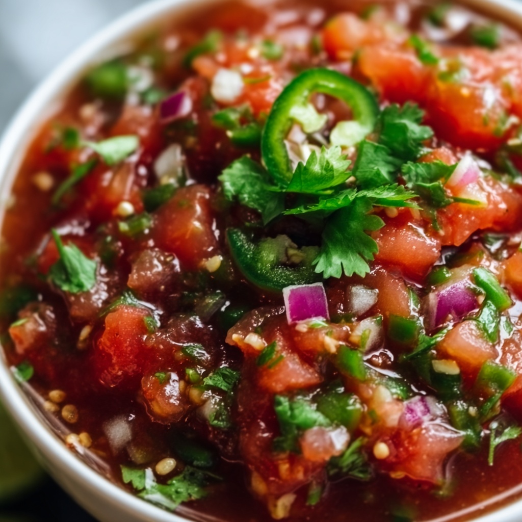 Best Homemade Salsa Ever Recipe - Recipe Image