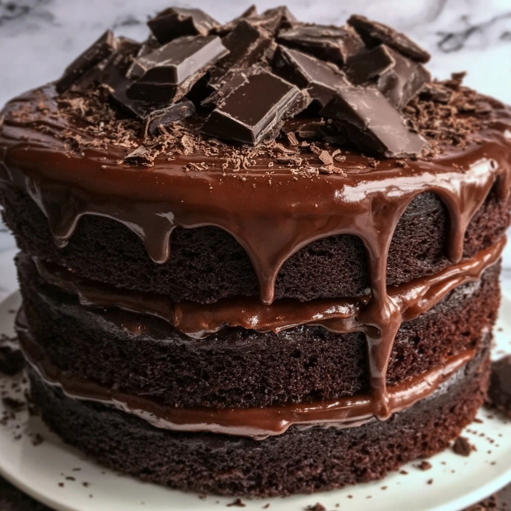The Best Chocolate Cake Recipe - Recipe Image