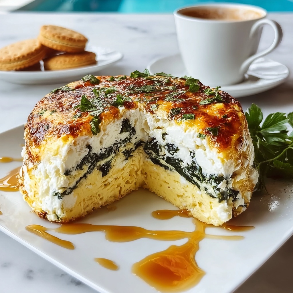 Easy Spinach and Cottage Cheese Breakfast Casserole Recipe - Recipe Image