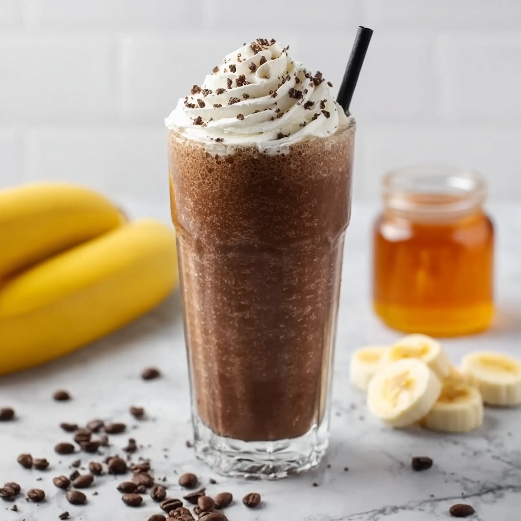 Coffee Banana Cacao Smoothie Recipe - Recipe Image