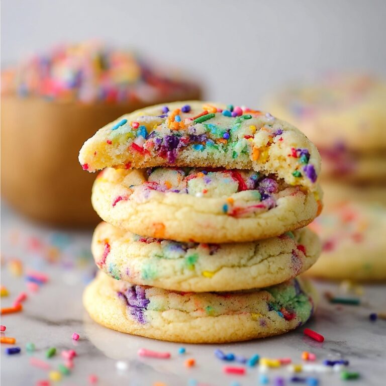 Funfetti Cake Mix Cookies with Cream Cheese Frosting Recipe