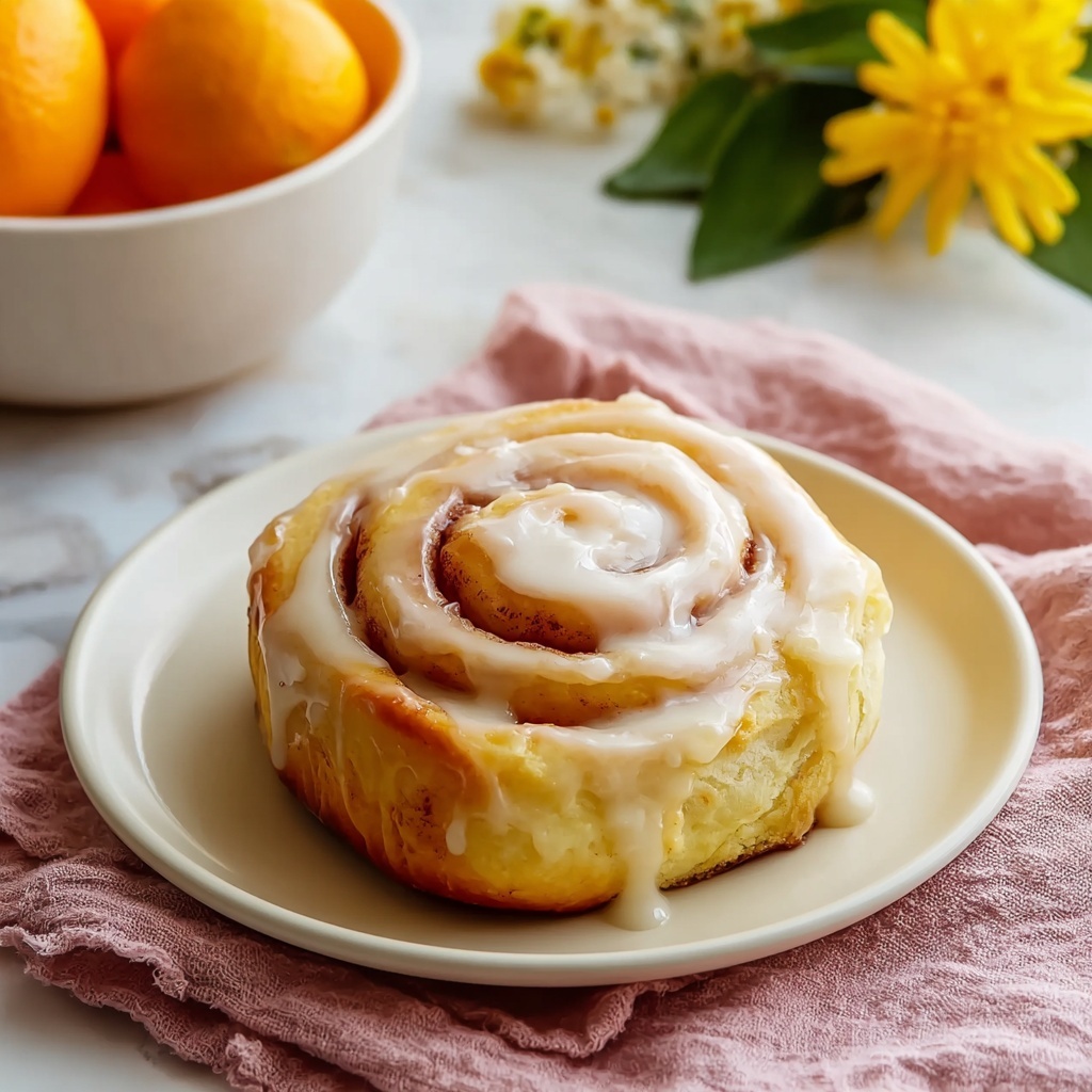 Melt-in-Your-Mouth Orange Rolls with Creamy Frosting Recipe - Recipe Image