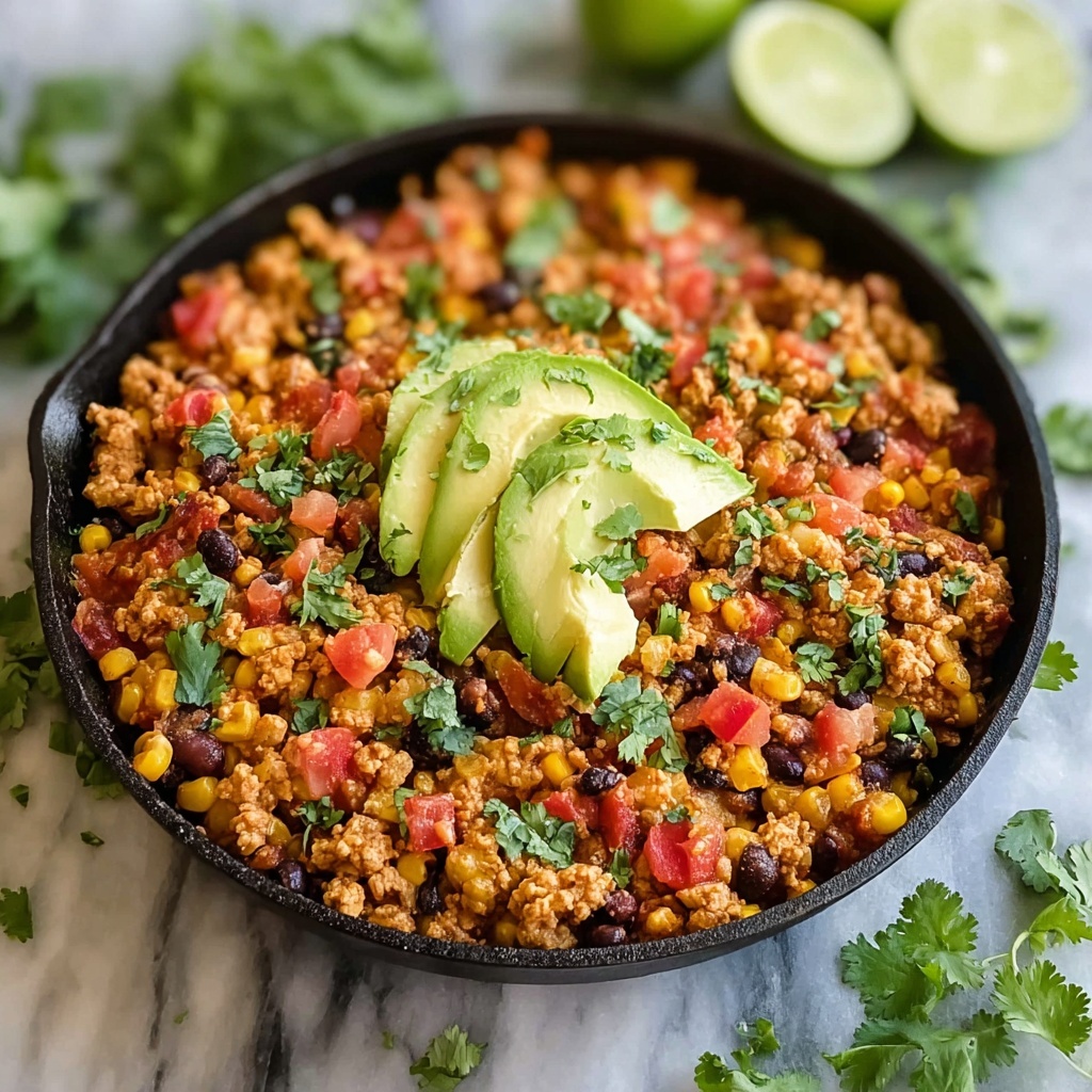 Irresistible Turkey Taco Skillet Ready in 20 Minutes! Recipe - Recipe Image