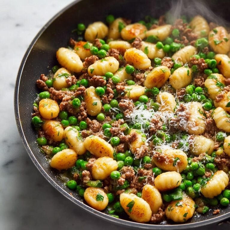 Gnocchi with Peas and Sausage: One-Pan Dinner Recipe