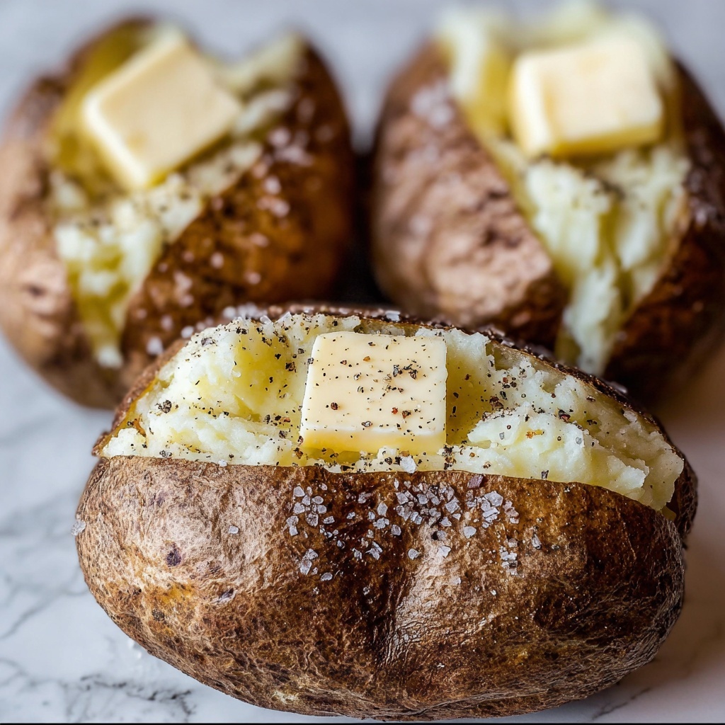 Baked Potatoes with Toppings Recipe - Recipe Image