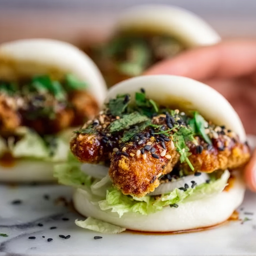 Korean Chicken Bao Recipe - Recipe Image