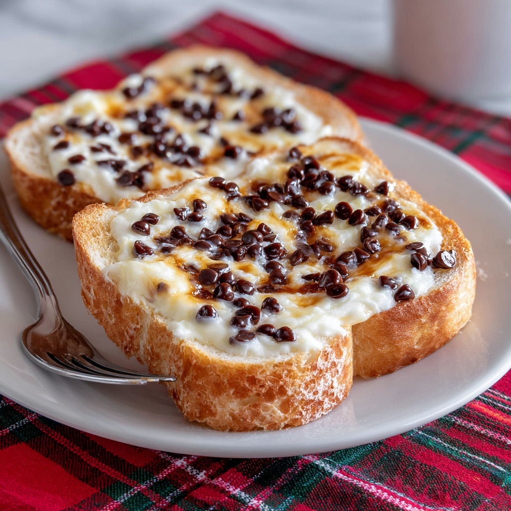 Chocolate Chip Cream Cheese Croissant Breakfast Bake Recipe - Recipe Image