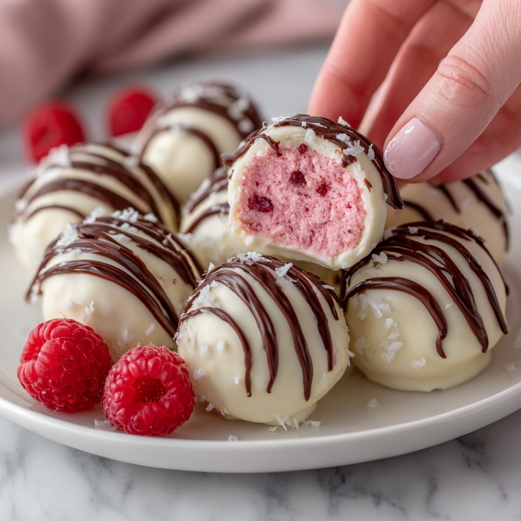 Chocolate Raspberry Truffles Recipe - Recipe Image