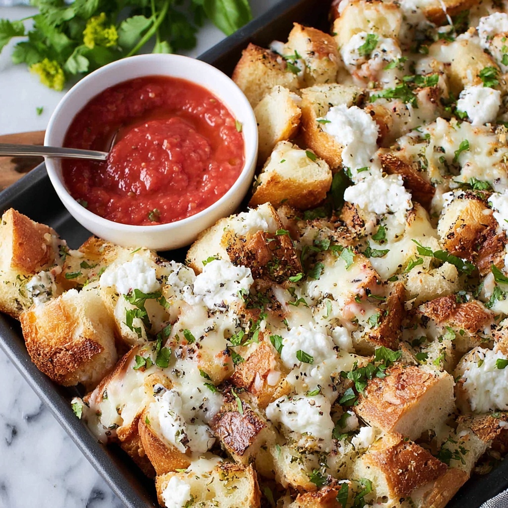 Garlic Bread Nachos Recipe - Recipe Image
