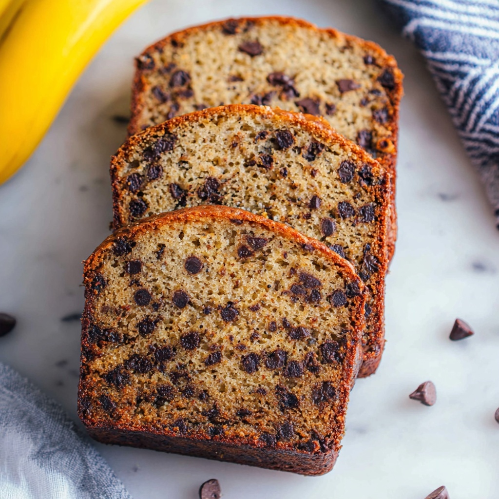 Healthy Banana Bread Recipe - Recipe Image