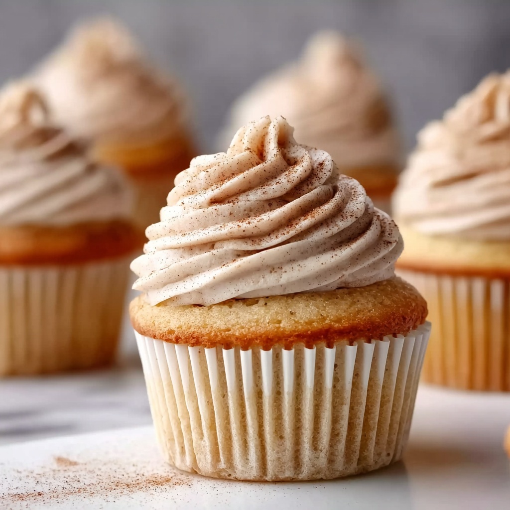 Cinnamon Sugar Churro Cupcakes Recipe - Recipe Image
