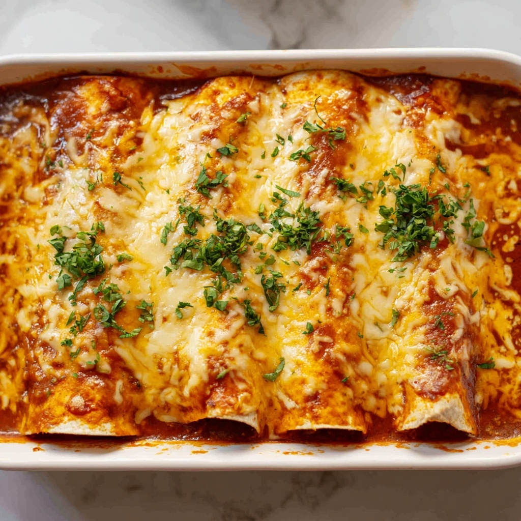 Homemade Easy Chicken Enchiladas Recipe - Recipe Image