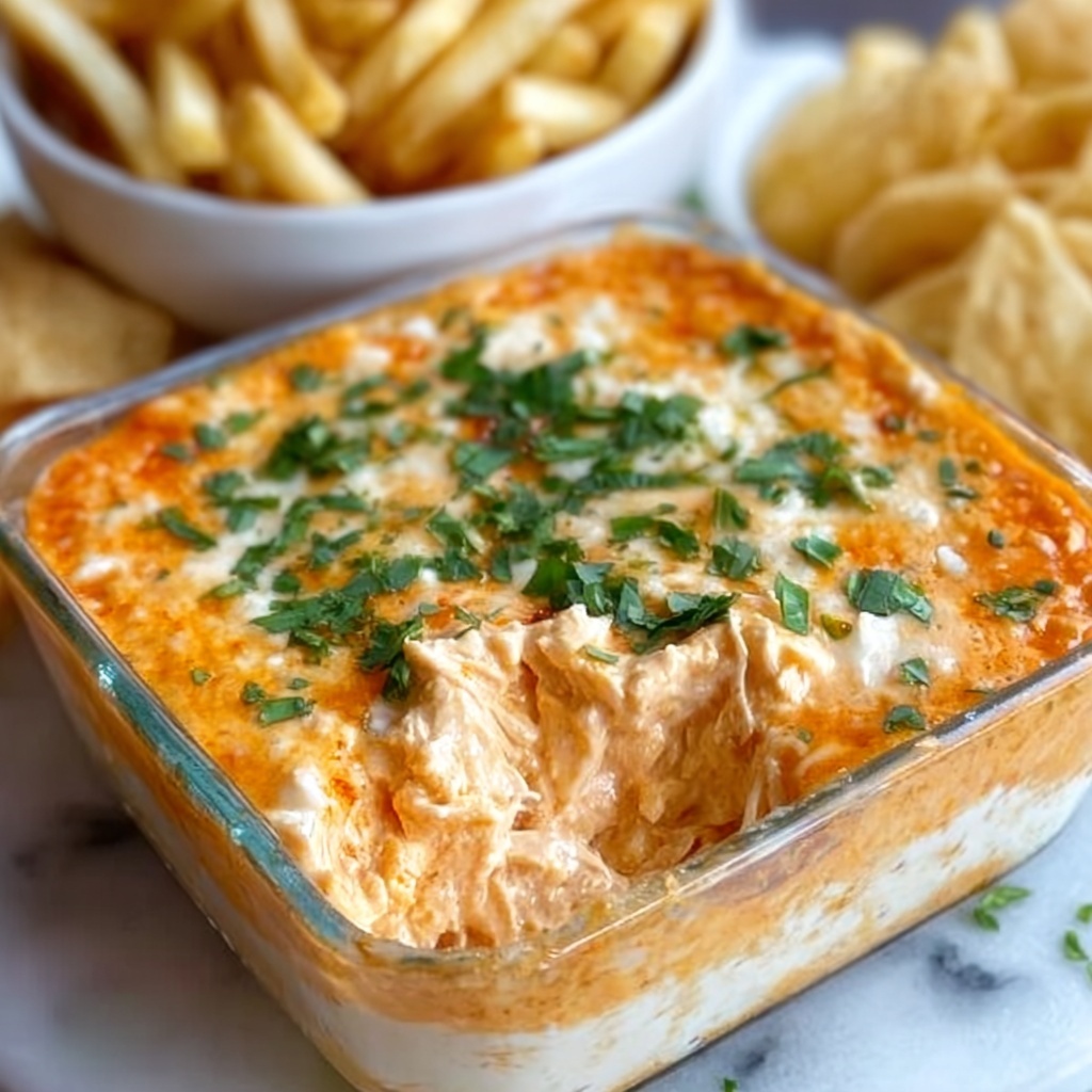 Buffalo Chicken Dip with Canned Chicken Recipe - Recipe Image