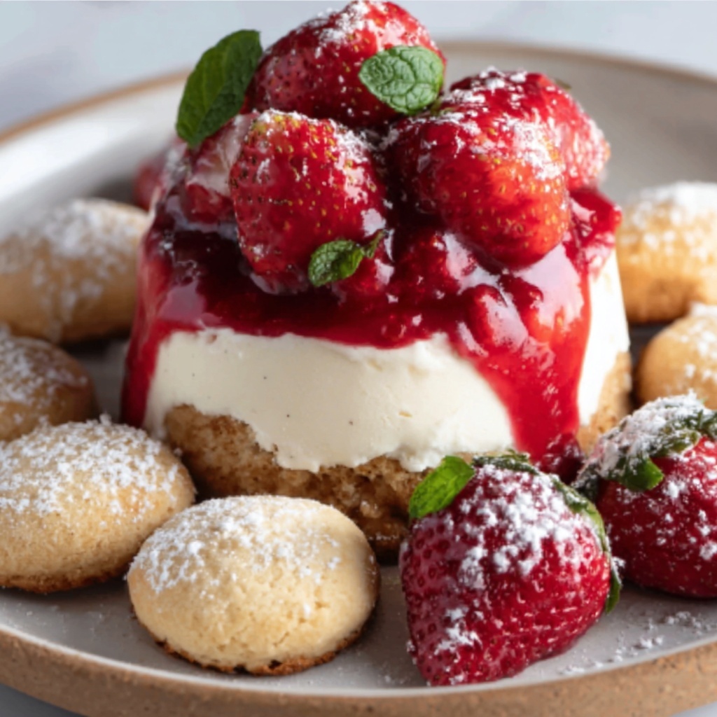 Strawberry Pudding Recipe - Recipe Image