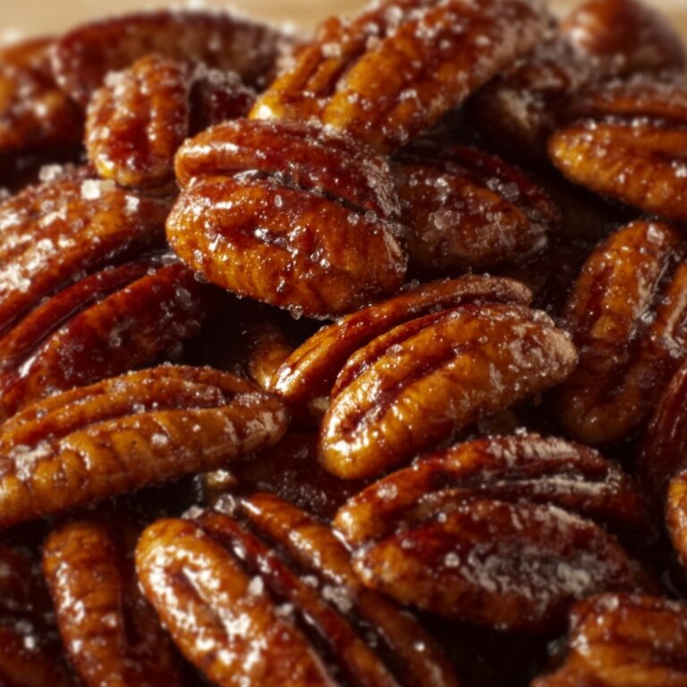 Salted Caramel Pecans Recipe