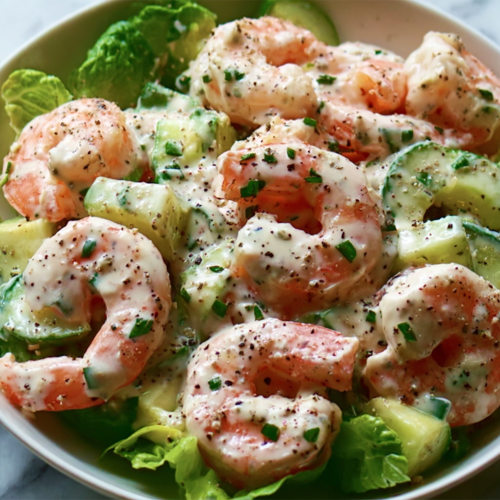 Creamy Shrimp Remoulade Salad Recipe - Recipe Image