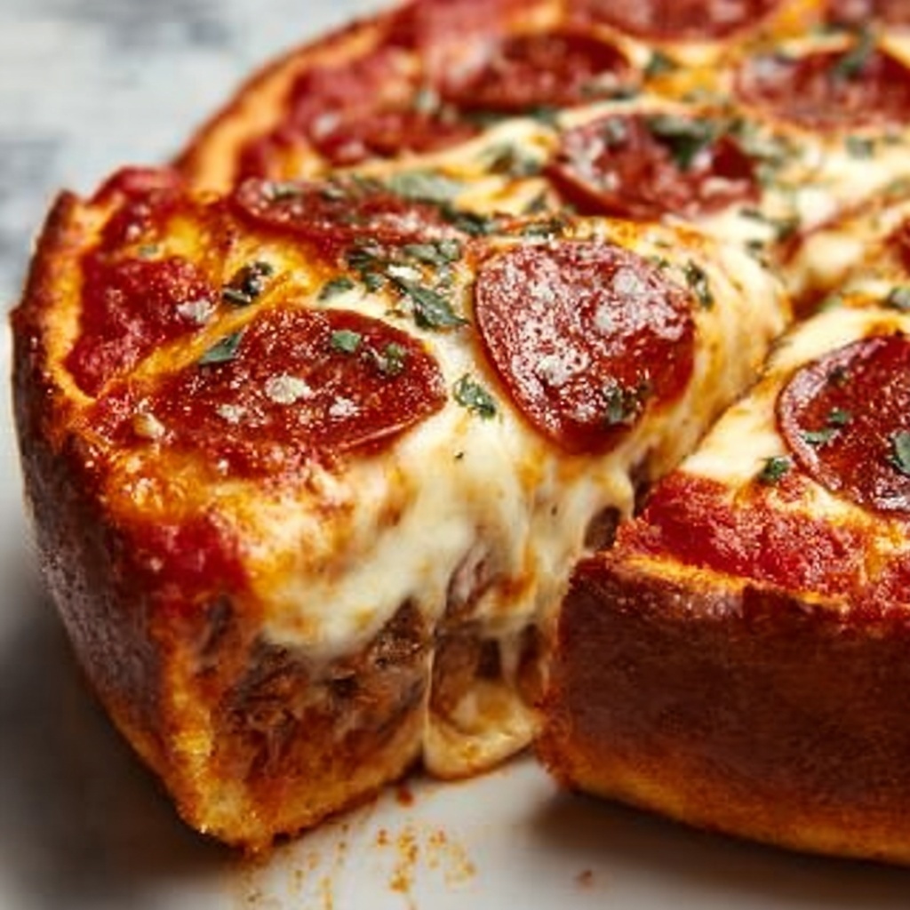 Pizza Burgers Recipe - Recipe Image
