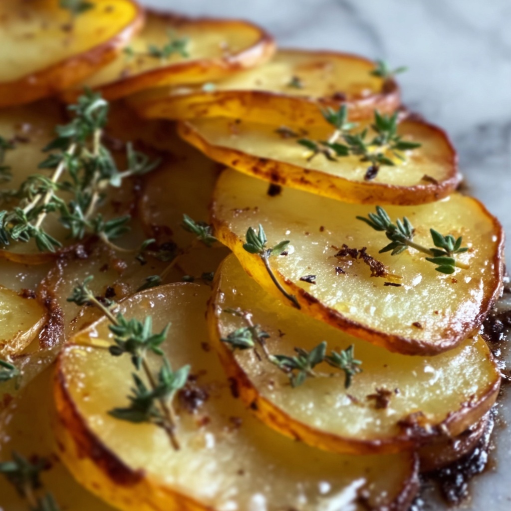 Crispy Balsamic-Thyme Potato Torte Recipe - Recipe Image