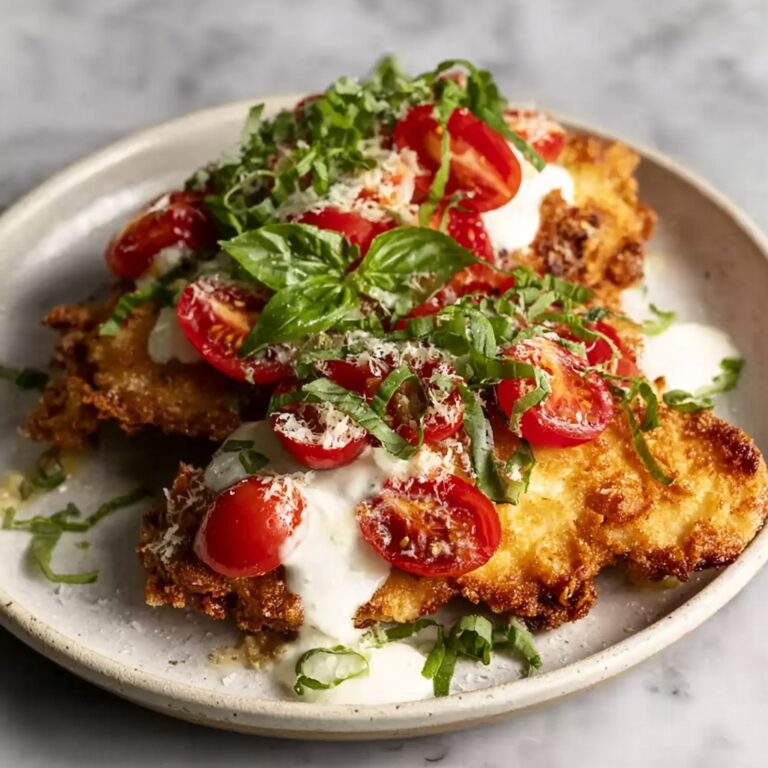Crispy Chicken Caprese Recipe