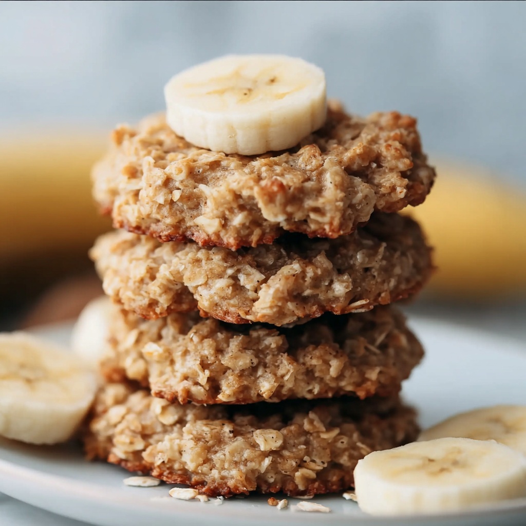 Banana and Oatmeal Weight Loss Cookies Recipe - Recipe Image