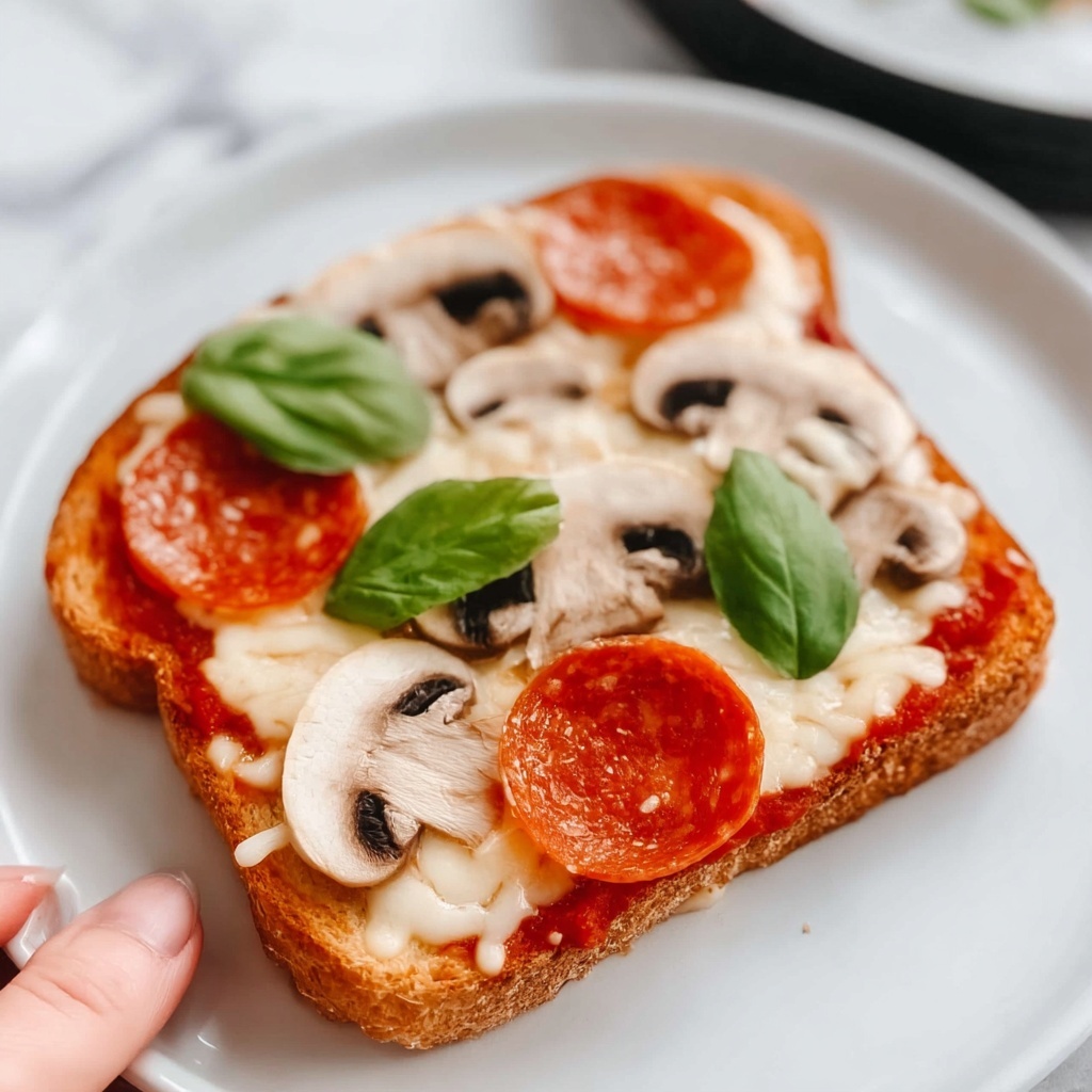 Pizza Toast Recipe - Recipe Image