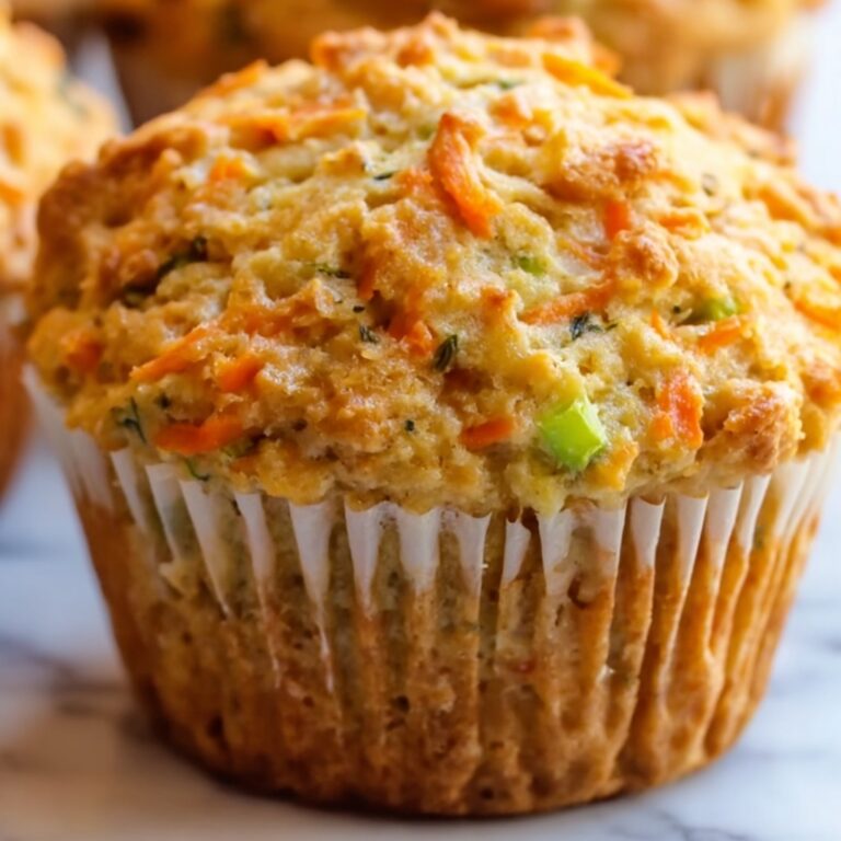 Zucchini Carrot Oatmeal Muffins Recipe