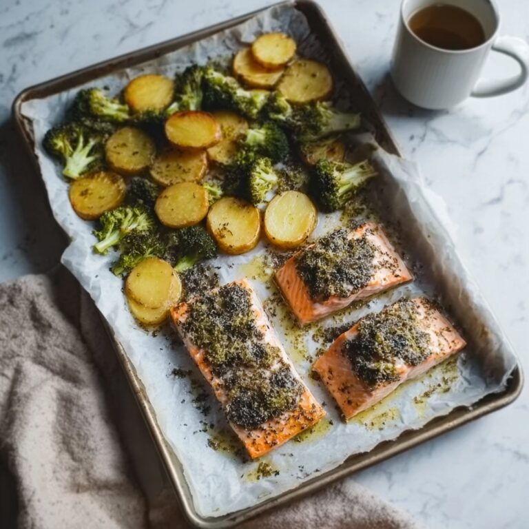 Everything Bagel Sheet Pan Salmon Recipe