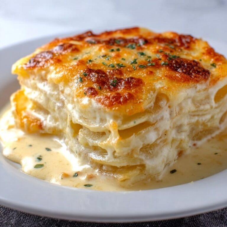 Creamy Cheddar and Gruyère Scalloped Potatoes Recipe