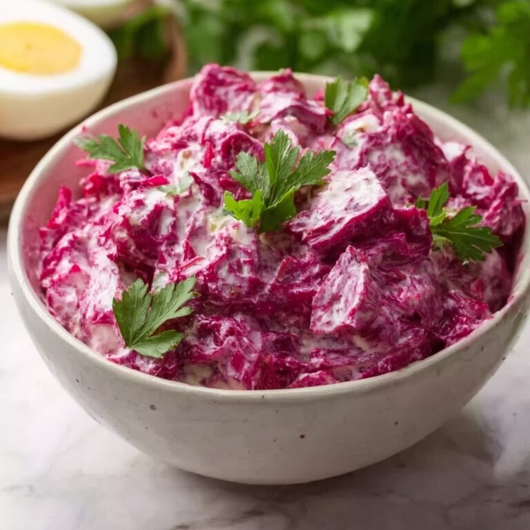 Creamy Beetroot Salad Recipe