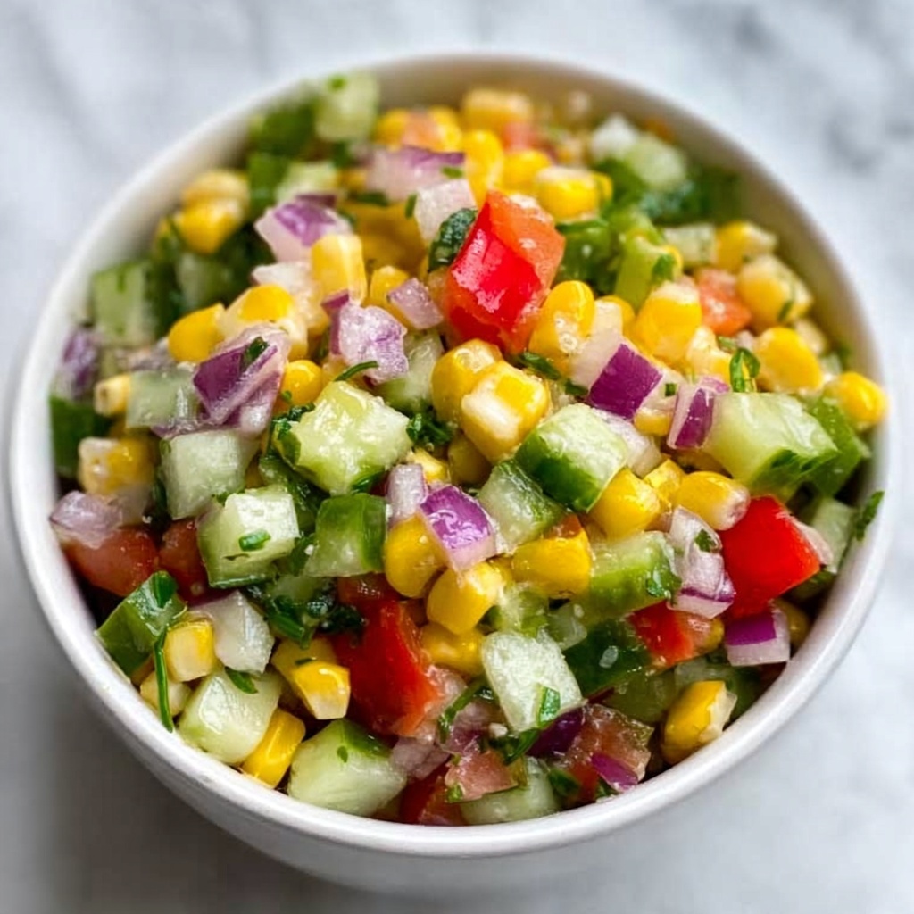 Fresh Corn Salad with Lime and Herbs Recipe - Recipe Image