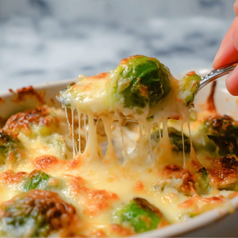 Brussels Sprouts Gratin Recipe