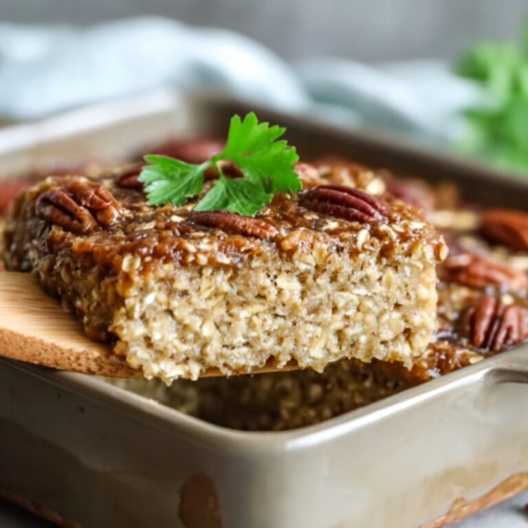 No-Flour, No-Sugar Oatmeal Breakfast Bake Recipe