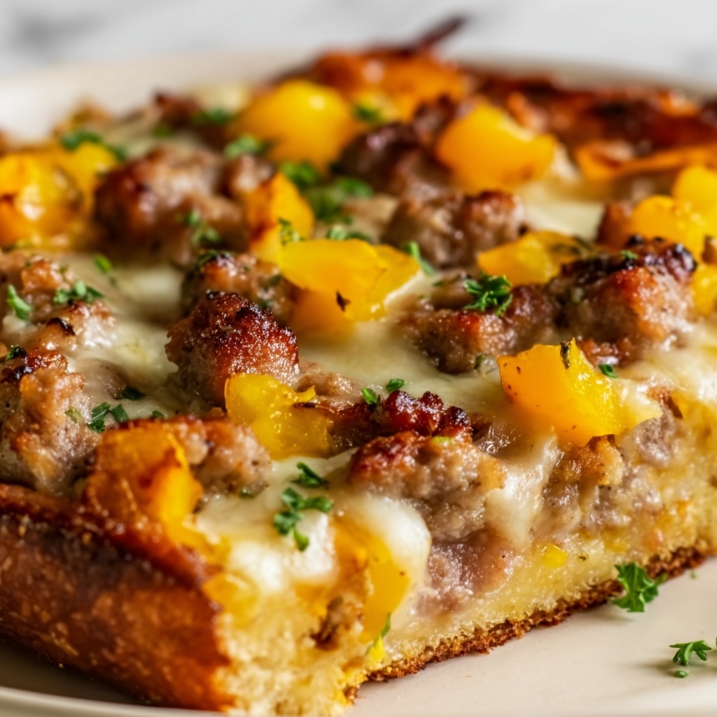 Sausage & Hash Brown Breakfast Casserole Recipe - Recipe Image