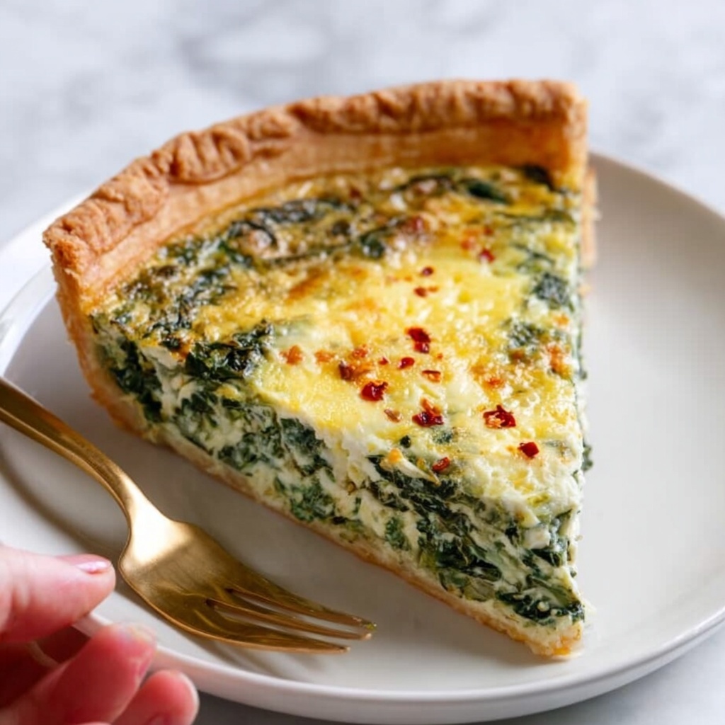 Spinach Artichoke Quiche Recipe - Recipe Image