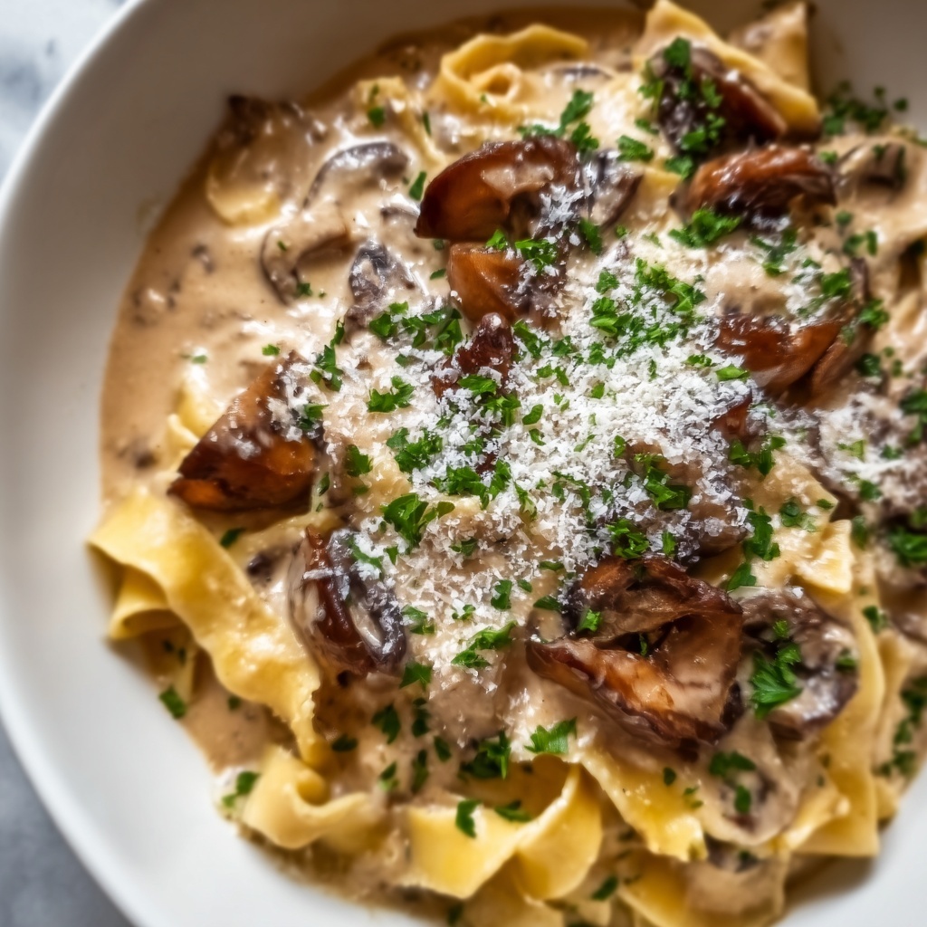 Vegan Beef Stroganoff Recipe - Recipe Image