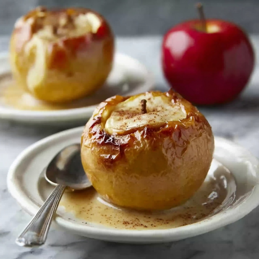 Almond Butter Baked Apples Recipe - Recipe Image