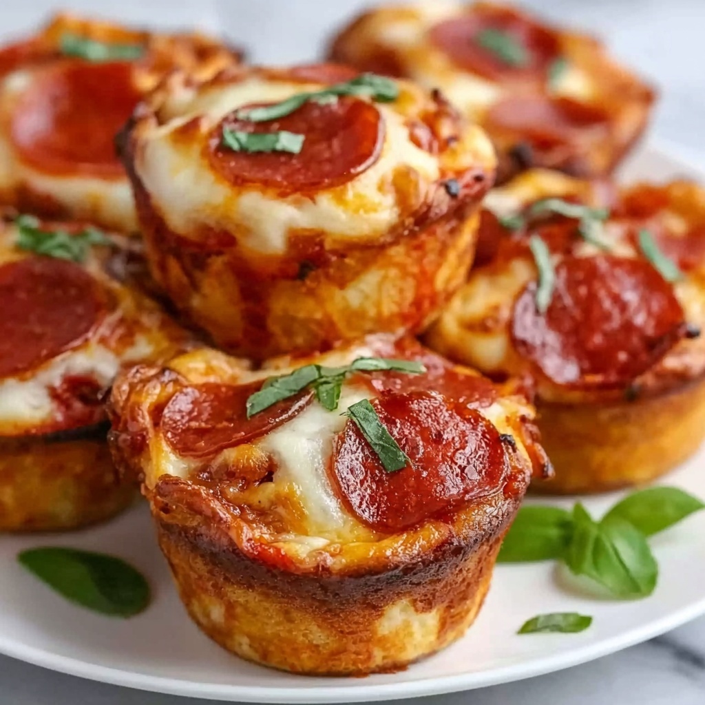 Deep Dish Pizza Cupcakes Recipe - Recipe Image