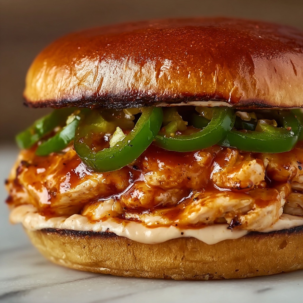 Buffalo Chicken Jalapeño Burger Recipe - Recipe Image