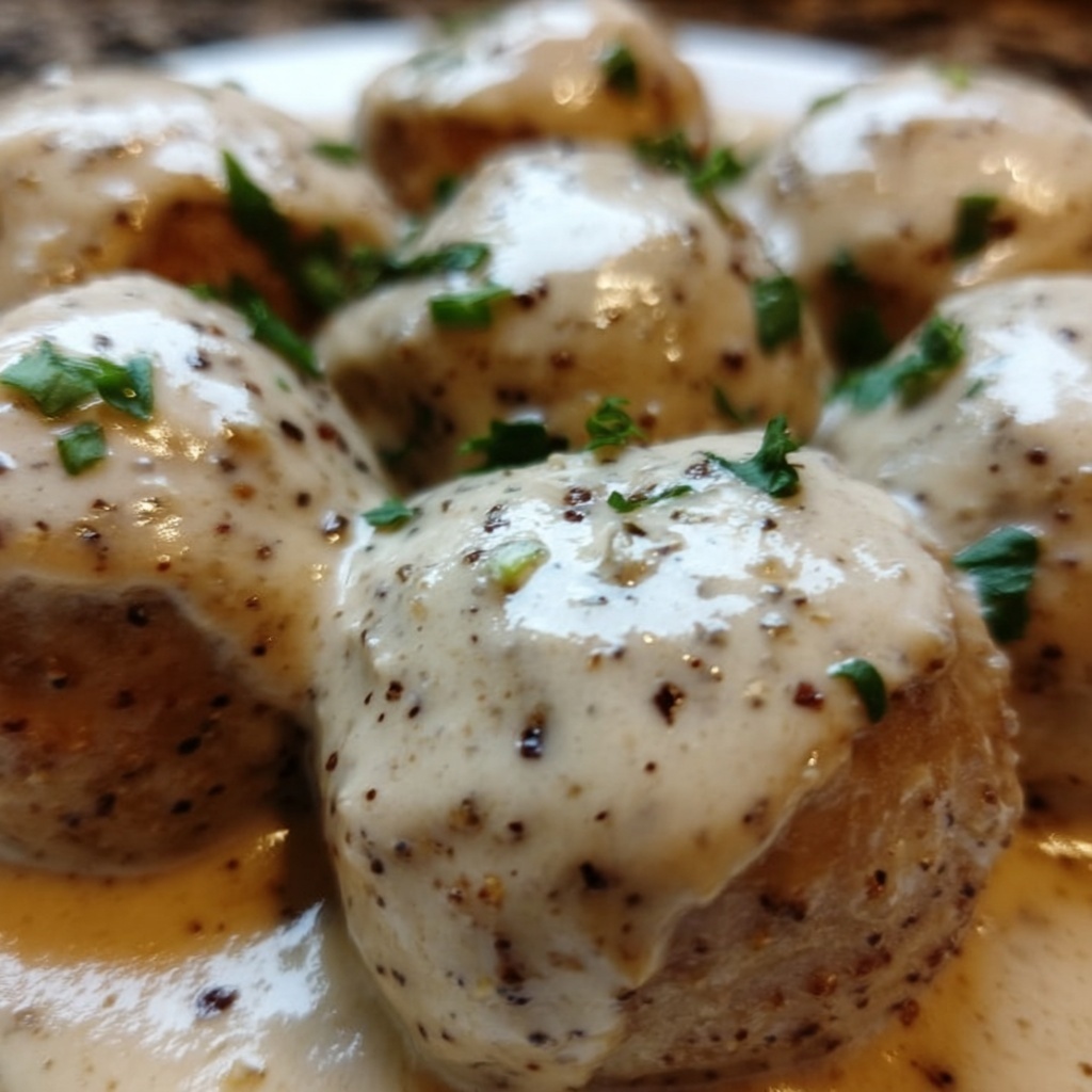 Creamy Garlic Baby Potatoes Recipe - Recipe Image