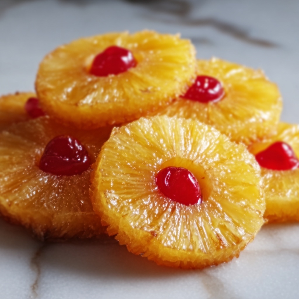 Pineapple Upside-Down Sugar Cookies Recipe - Recipe Image