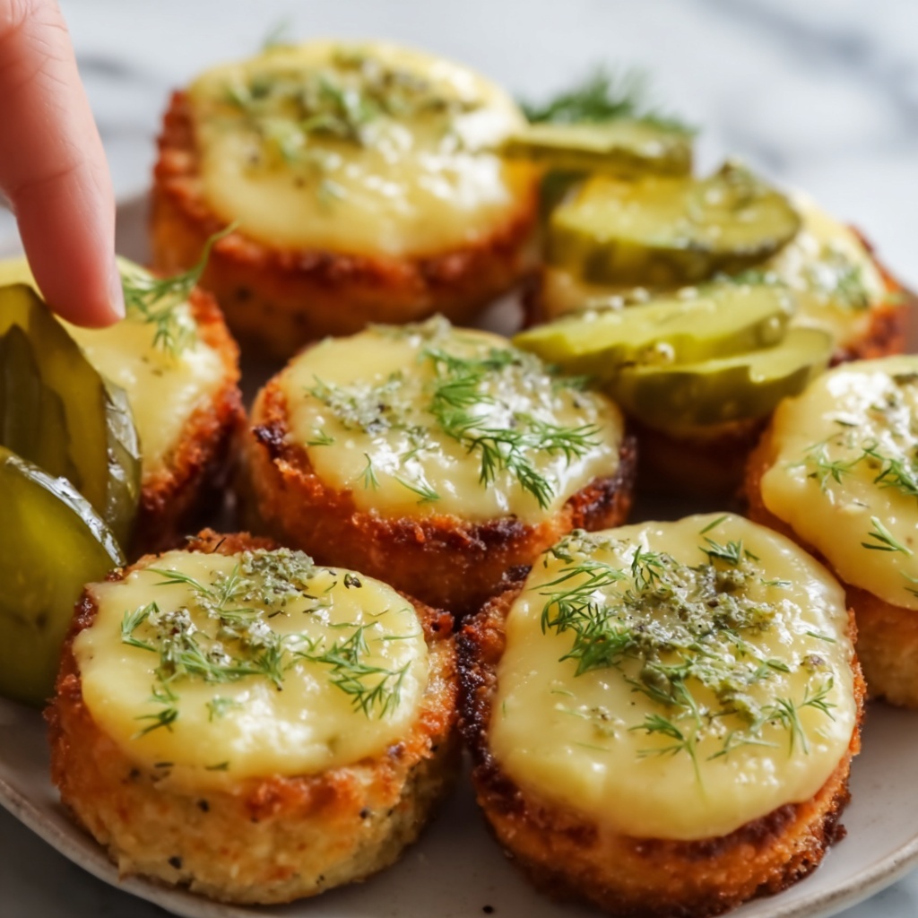 Dill Pickle & Cheese Ritz Bites Recipe - Recipe Image