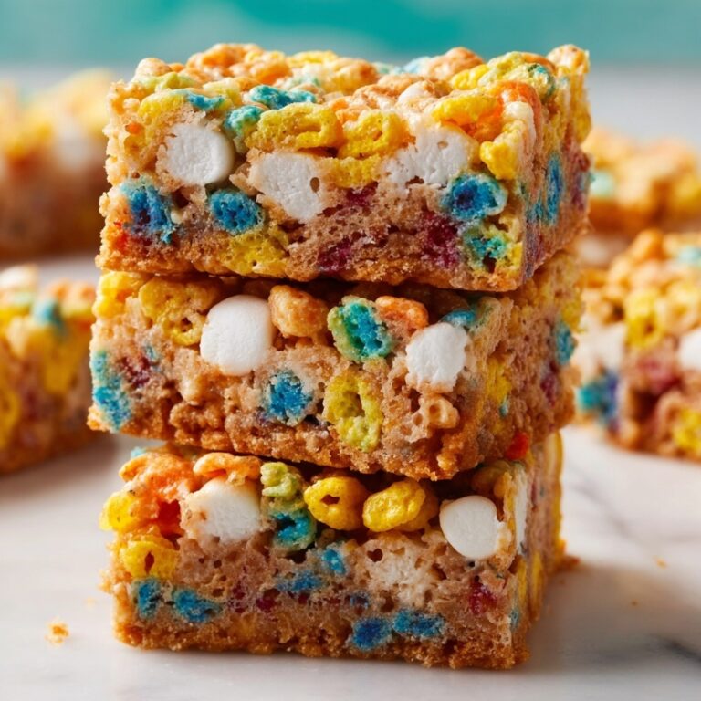 Fruity Pebbles Rice Krispie Treats Recipe